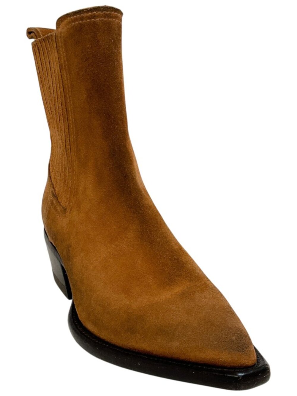 Golden Goose Deluxe Brand Brown Suede Debbie Beatles Booties